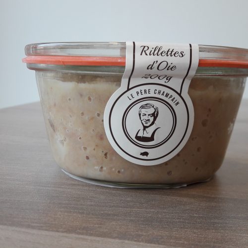 Rillettes d'oie 200 g - Tours